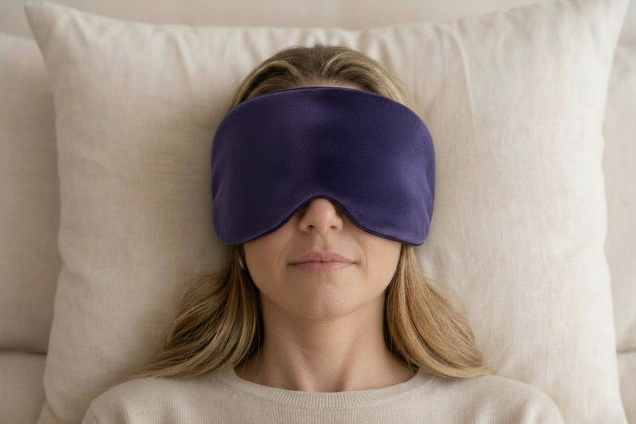 Gravity Weighted Sleep Eye Mask