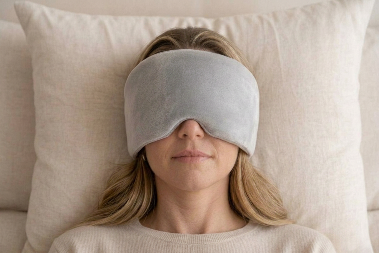 Gravity Weighted Sleep Eye Mask